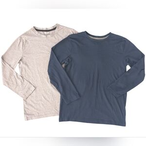 Big Boys Old Navy Solid Long Sleeve T-shirts (Size XL 14/16)